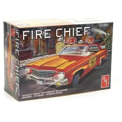AMT 1970 Chevy Impala Fire Chief 1/25 Scale