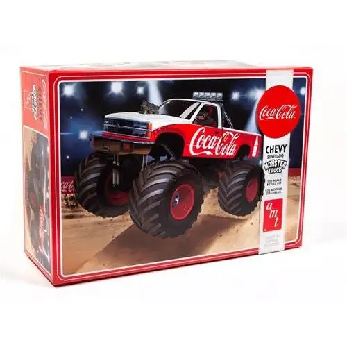 AMT 1988 Chevy Silverado Monster Truck (Coca-Cola) 1/25 Scale