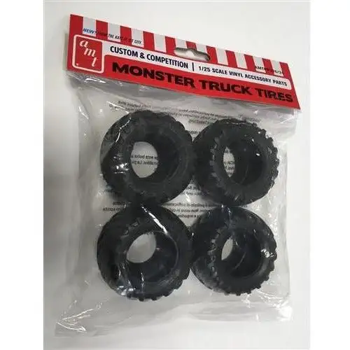AMT Monster Truck Tire Parts Pack 1/25 Scale