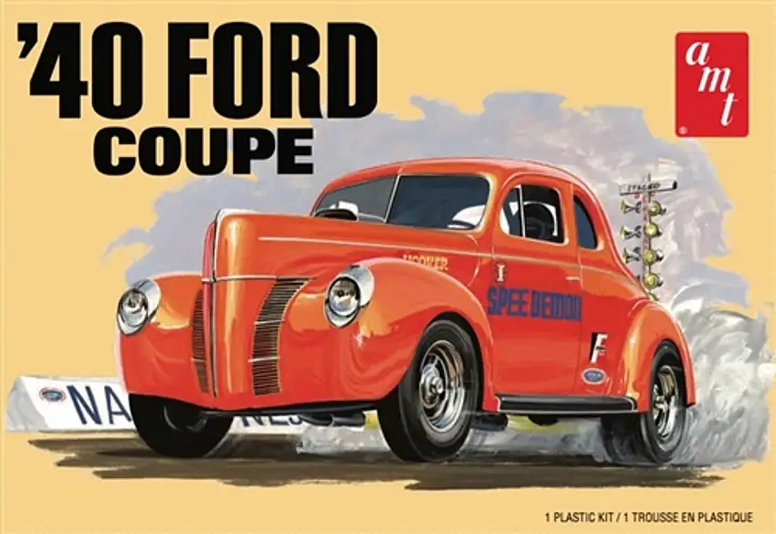 1940 Ford Coupe Car 1/25 AMT
