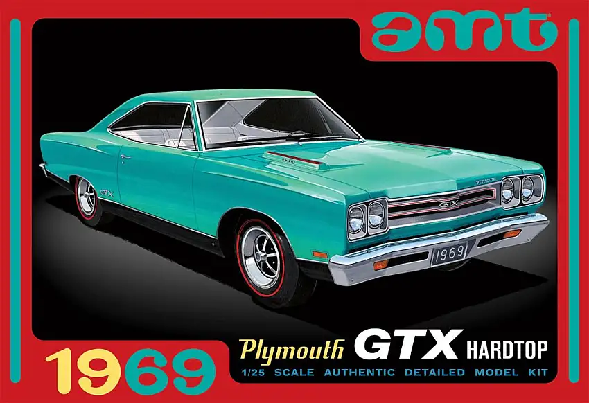 1969 Plymouth GTX Hardtop 1/25 AMT Models