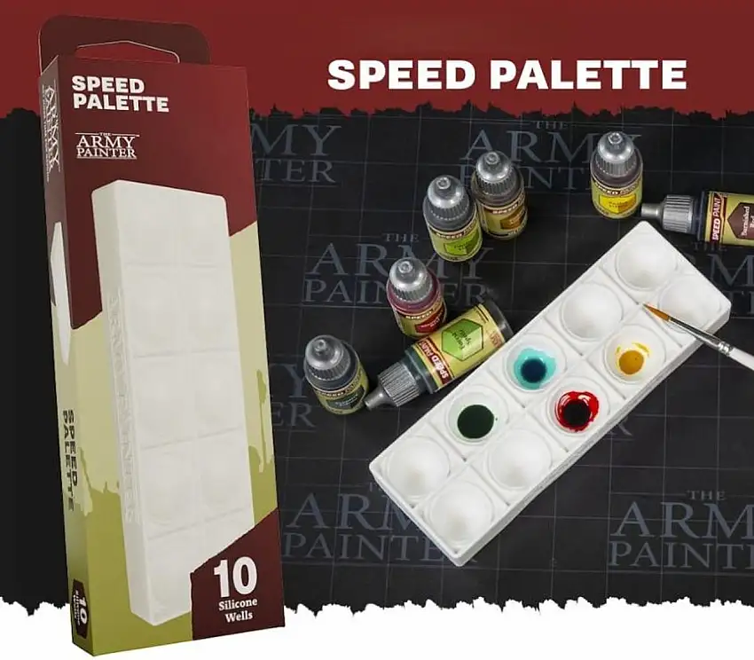 Speed Palette 10 Silicone Wells The Army Painter