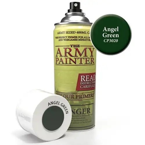 Army Painter Color Primer: Angel Green (400ml)