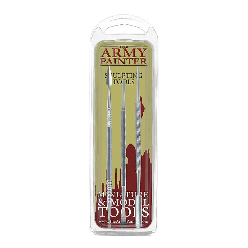 Sculpting Tools (3 w/6 different tips) The Army Painter
