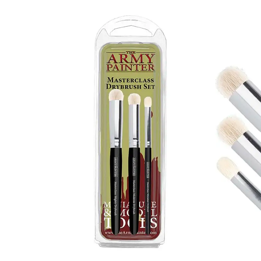 Masterclass Drybrush Set: 7mm, 12mm, 15mm The Army Painter