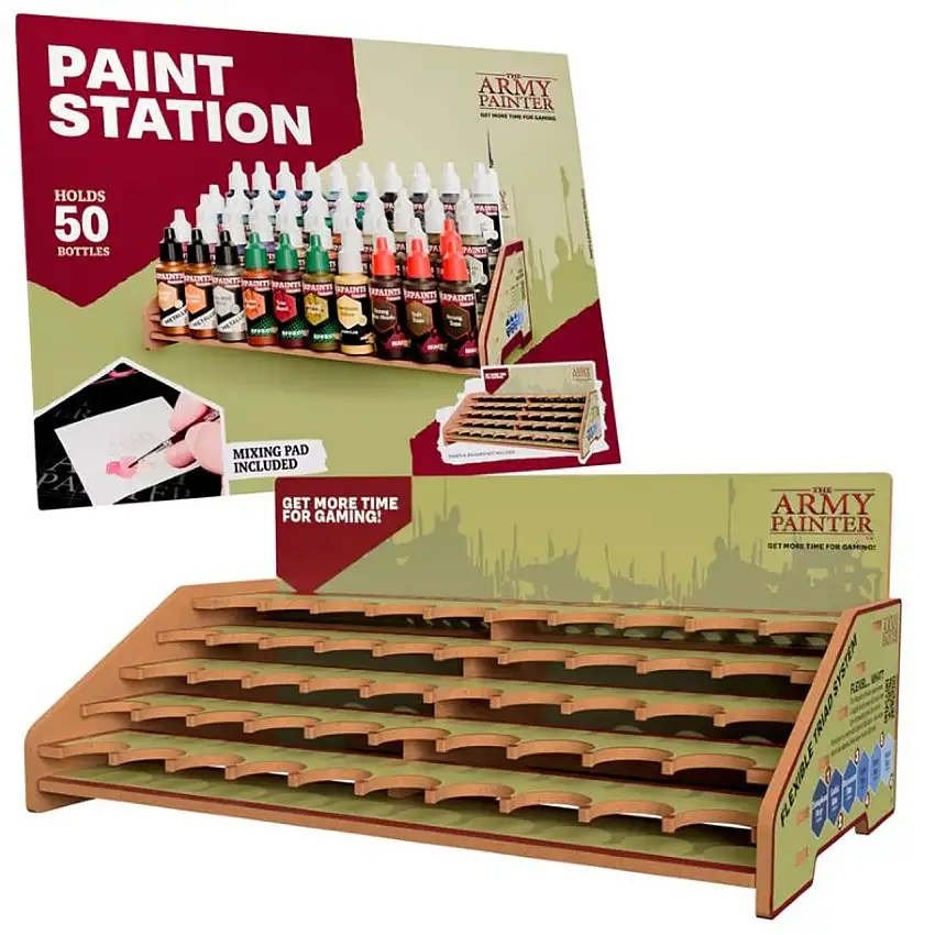 Paint Station (Holds 50 bottles) The Army Painter