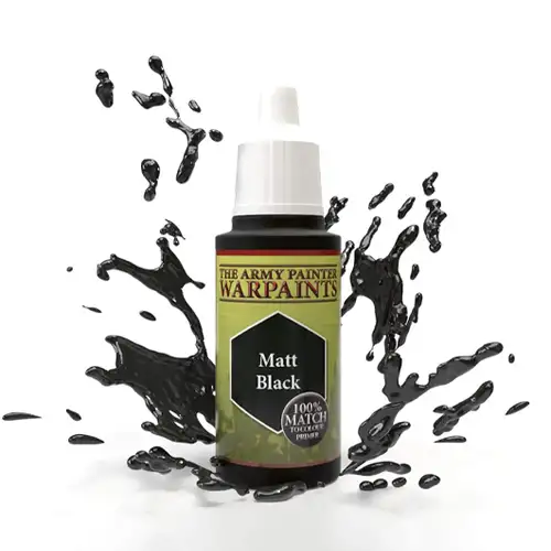 Warpaint: Matte Black (18ml)