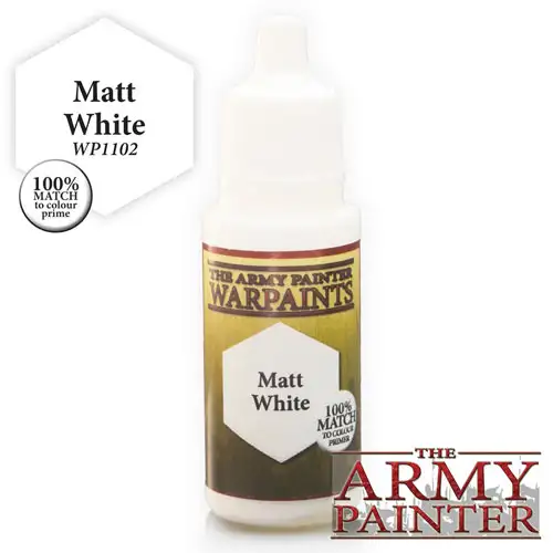 Warpaint: Matt White (18ml)