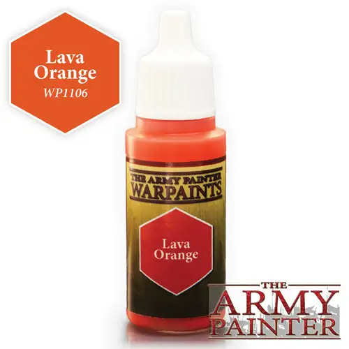 Warpaint: Lava Orange (18ml)