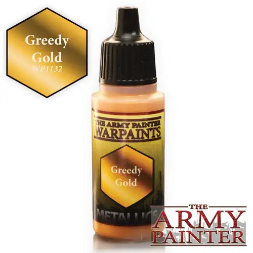 Warpaint: Metallic - Greedy Gold (18ml)