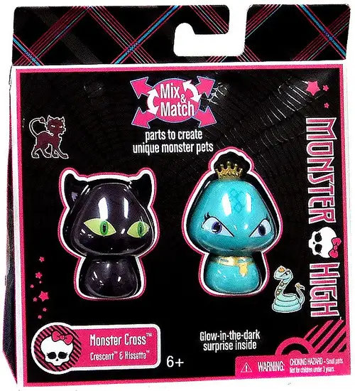 Monster High Monster Cross Crescent & Hissette Figure 2-Pack
