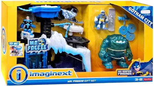 Fisher Price DC Super Friends Imaginext Mr. Freeze Gift Set Exclusive Playset