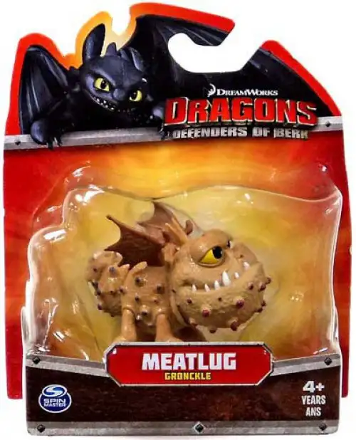 How to Train Your Dragon Dragons Defenders of Berk Meatlug 3-Inch Mini Figure [Gronckle]