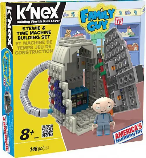 K'NEX Family Guy Stewie & Time Machine Set #44043