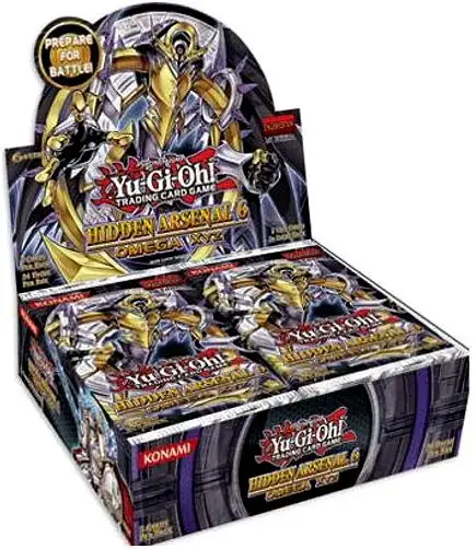 YuGiOh Hidden Arsenal 6: Omega XYZ Booster Box [24 Packs]