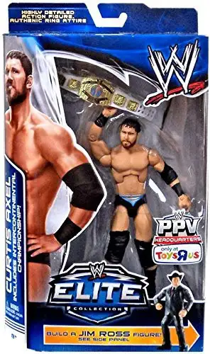 WWE Wrestling Elite Collection Pay Per View Curtis Axel Exclusive Action Figure [Jim Ross Build a Figure]