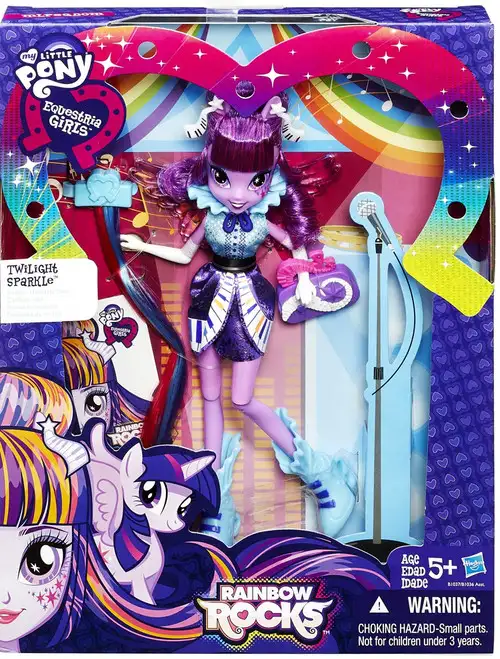 My Little Pony Equestria Girls Rainbow Rocks Twilight Sparkle Doll [Rockin' Hairstyle]