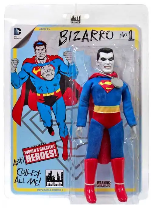 DC Superman World's Greatest Heroes! Series 1 Bizarro Action Figure