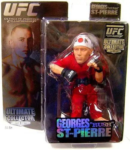 UFC Ultimate Collector Series 1 Georges "Rush" St Pierre Action Figure [Limited Edition, Red Gi]