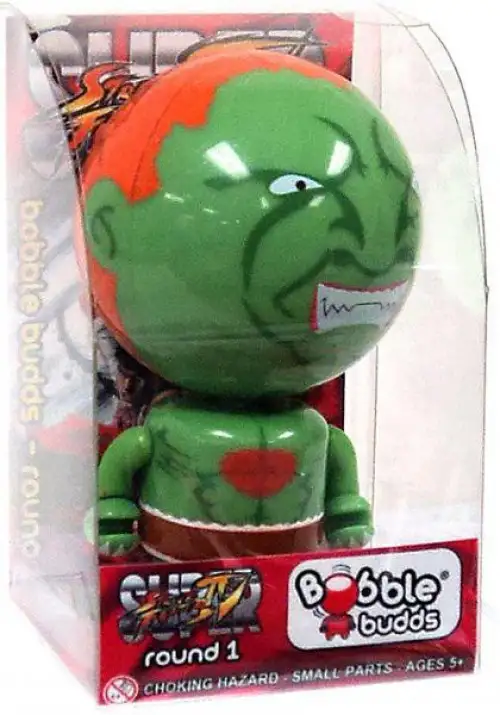 Super Street Fighter IV Bobble Budds Blanka 3.75-Inch Bobble Head