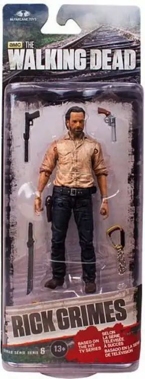 McFarlane Toys The Walking Dead AMC TV Series 6 Rick Grimes Action Figure
