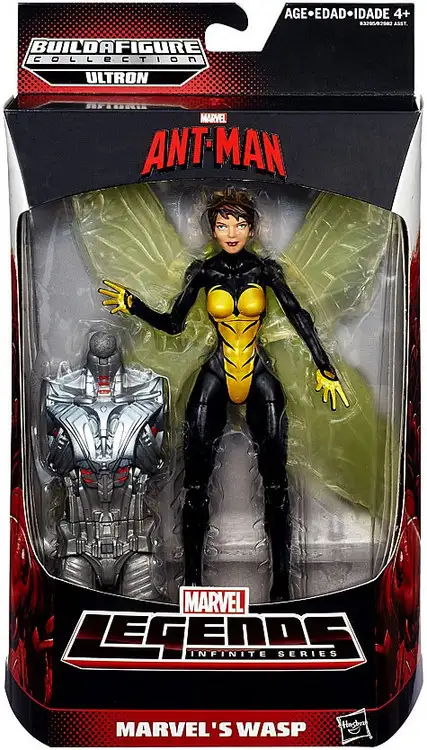 Ant Man Marvel Legends Ultron Series Wasp Action Figure