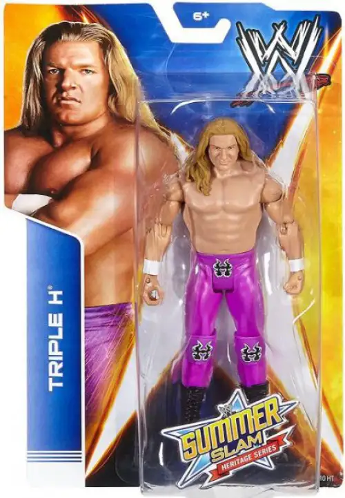 WWE Wrestling Summer Slam Heritage Series Triple H Action Figure [Purple Pants]