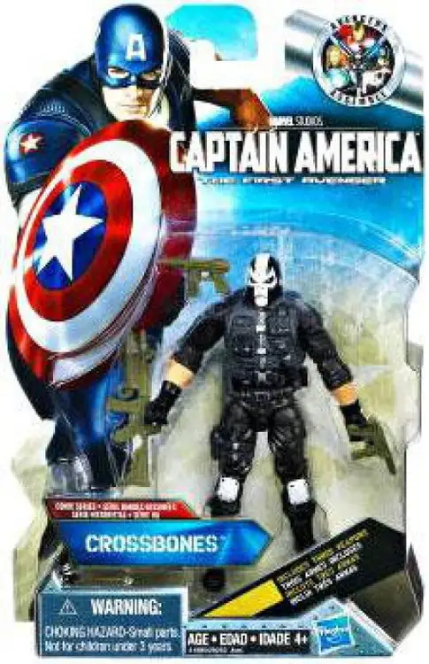 Captain America The First Avenger Comic Series Crossbones Action Figure #10