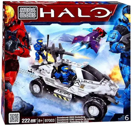 Mega Bloks Halo Snowbound: UNSC Rockethog Set #97003