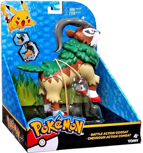 Pokemon Battle Action GoGoat 6-Inch Large Figure