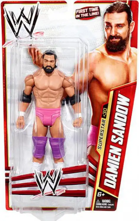 WWE Wrestling Series 28 Damien Sandow Action Figure #30