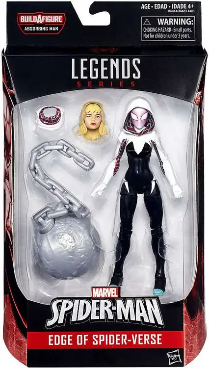 Marvel Legends Spider-Man Absorbing Man Series Spider-Gwen Action Figure [Edge of SpiderVerse]
