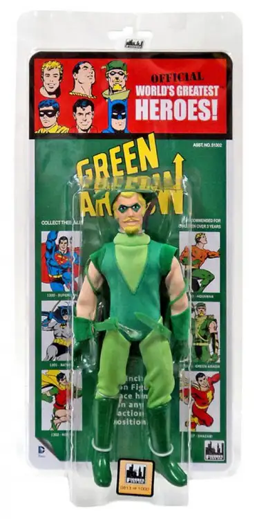 DC World's Greatest Heroes! Kresge Retro Style Series 2 Green Arrow Retro Action Figure