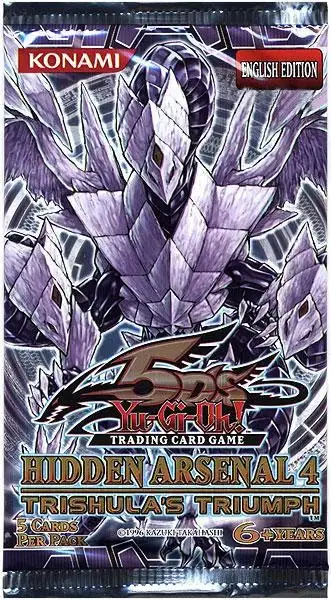 YuGiOh Hidden Arsenal 4: Trishula's Triumph Booster Pack [5 Cards]