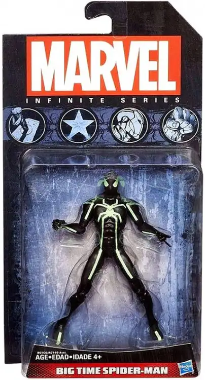 Marvel Avengers Infinite Series 4 Big Time Spider-Man Action Figure