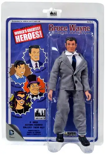 Batman World's Greatest Heroes Series 2 Bruce Wayne Action Figure