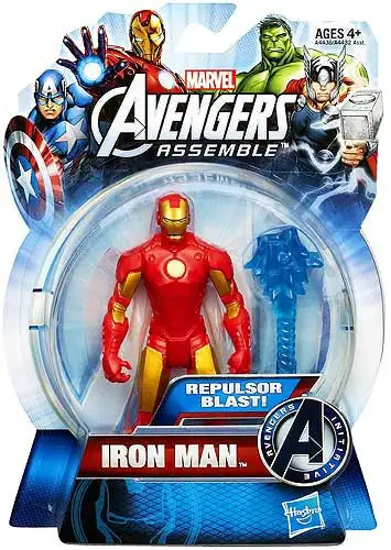Marvel Avengers Assemble Iron Man Action Figure [Repulsor Blast, Red & Gold]