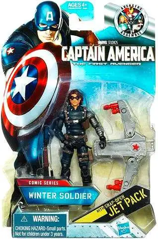 Captain America The First Avenger Comic Series Winter Soldier Action Figure #4