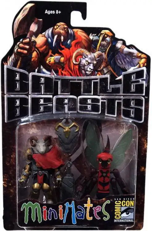 Battle Beasts MiniMates Vorin & Zik Exclusive Minifigure 2-Pack