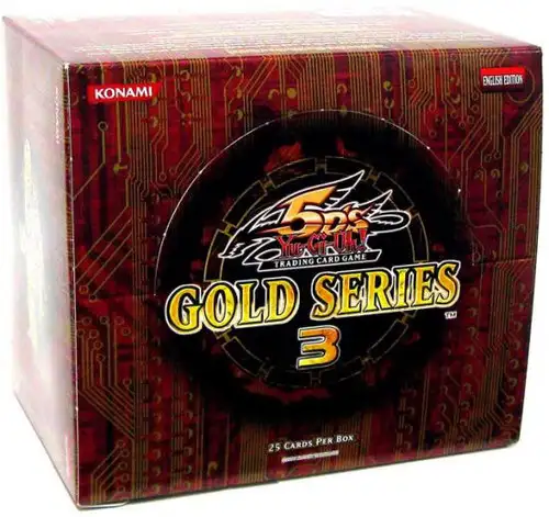 YuGiOh Gold Series 3 Exclusive Booster Box [5 Packs]