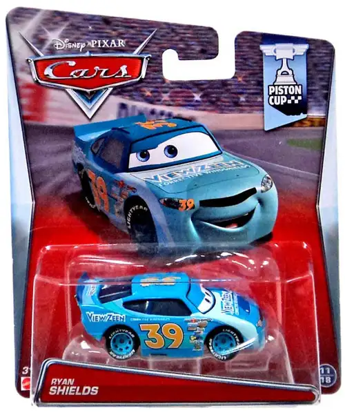 Disney / Pixar Cars Piston Cup Ryan Shields Diecast Car #11/18