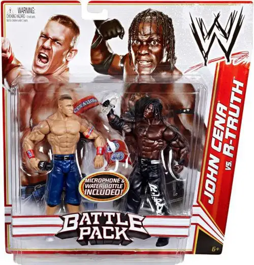 WWE Wrestling Battle Pack Series 13 John Cena vs. R-Truth Action Figure 2-Pack