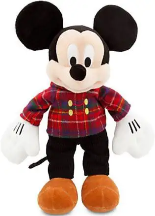 Disney 2013 Holiday Mickey Mouse Exclusive 17-Inch Plush [Plaid Jacket]