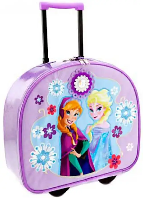Disney Frozen Anna & Elsa Exclusive Rolling Luggage