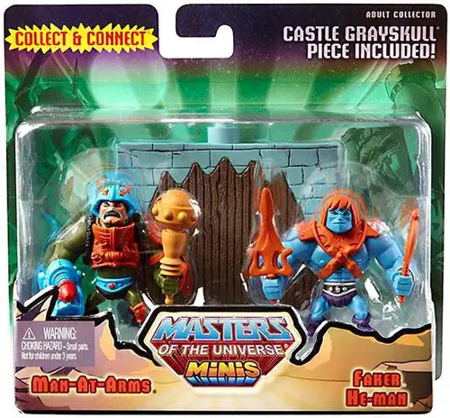 Masters of the Universe Minis Faker & Man-At-Arms Exclusive Mini Figure 2-Pack