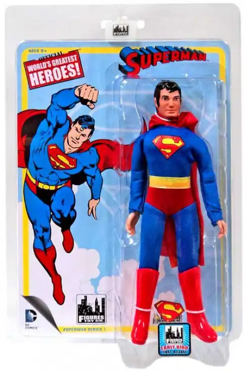 DC Retro Series 1 Superman Retro Action Figure [Early Bird First Release]