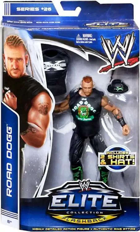 WWE Wrestling Elite Collection Series 26 Road Dogg Action Figure [Shirts & Hat]