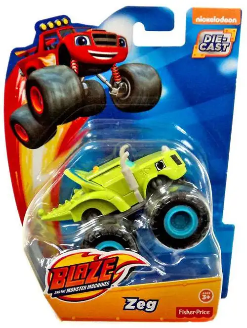Fisher Price Blaze & the Monster Machines Zeg Diecast Car