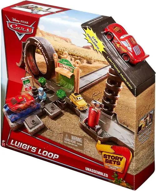 Disney / Pixar Cars Story Sets Luigi's Loop Playset
