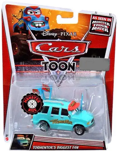 Disney / Pixar Cars Cars Toon Deluxe Oversized Tormentor's Biggest Fan Exclusive Diecast Car
